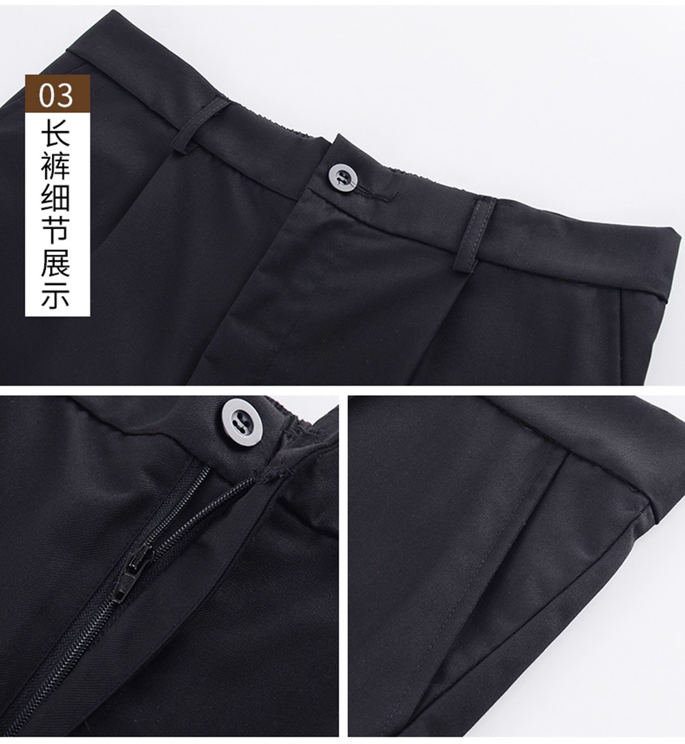 大学春秋贵族英伦风校服套装细节展示