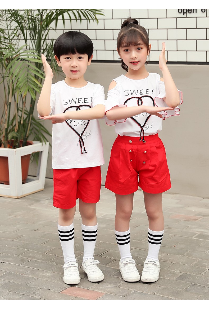 夏季休闲校服8866