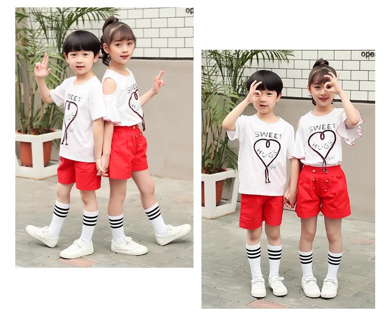 夏季休闲校服8866