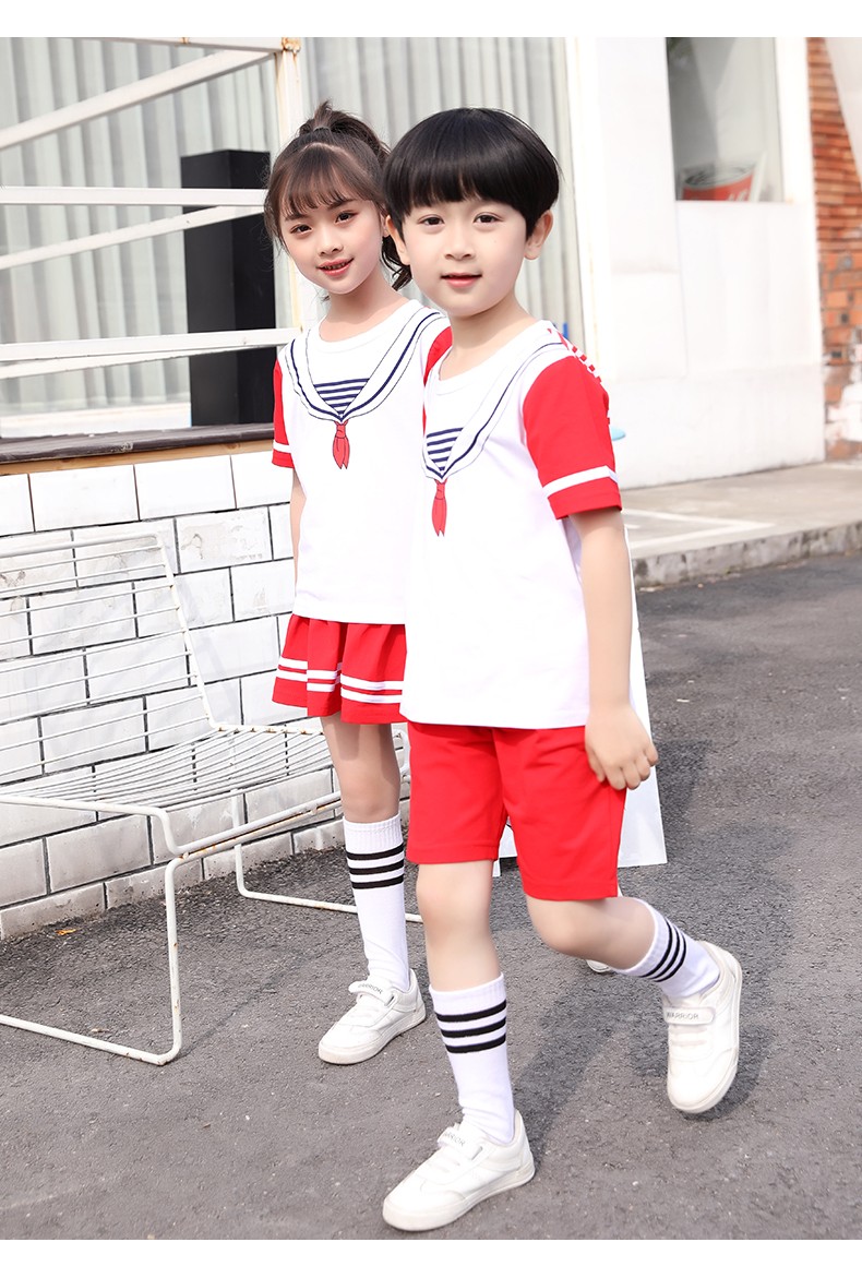 夏季短袖T恤校服8882