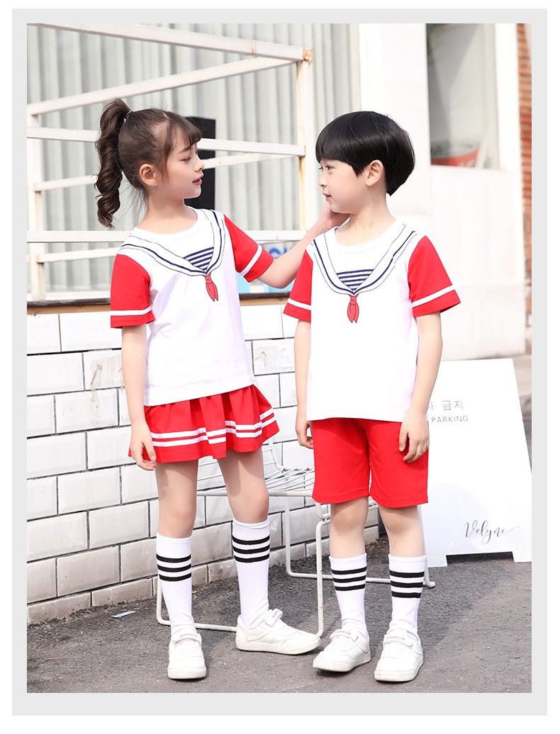 夏季短袖T恤校服8882