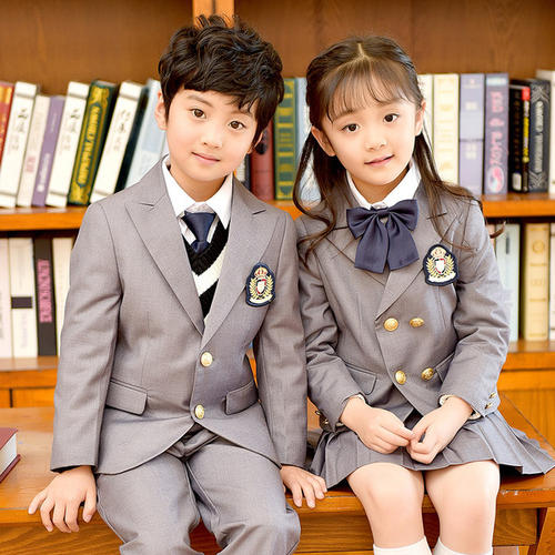 春秋幼儿园西服套装