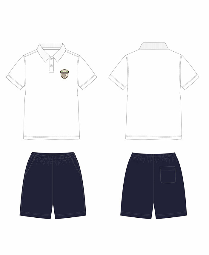夏季校服定制效果图