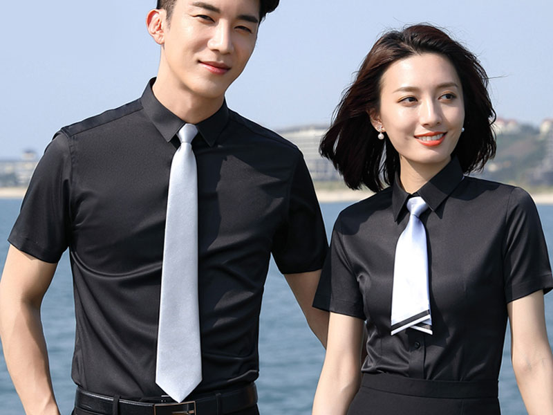 教师短袖衬衫定做