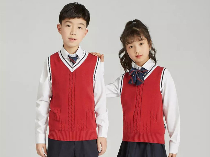 小学生针织马甲定做