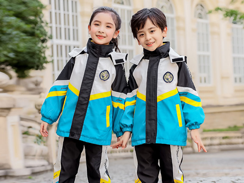 春秋长袖校服定做