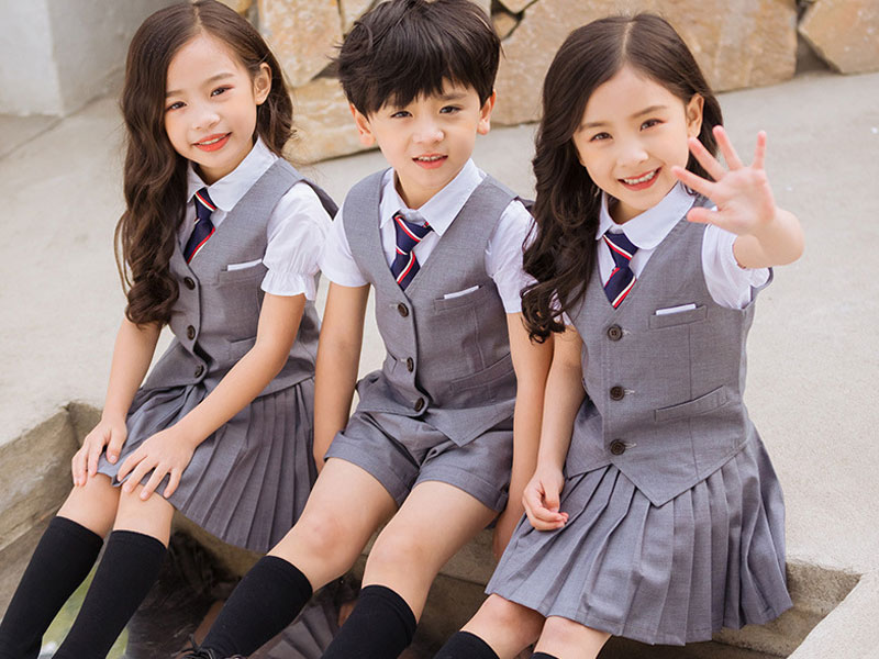 韩系马甲校服定做