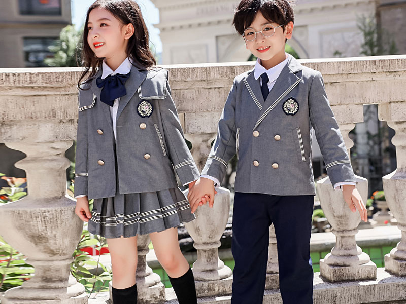 英伦风小西装校服