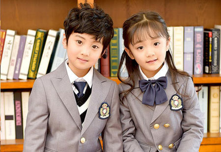 春秋幼儿园西服套装